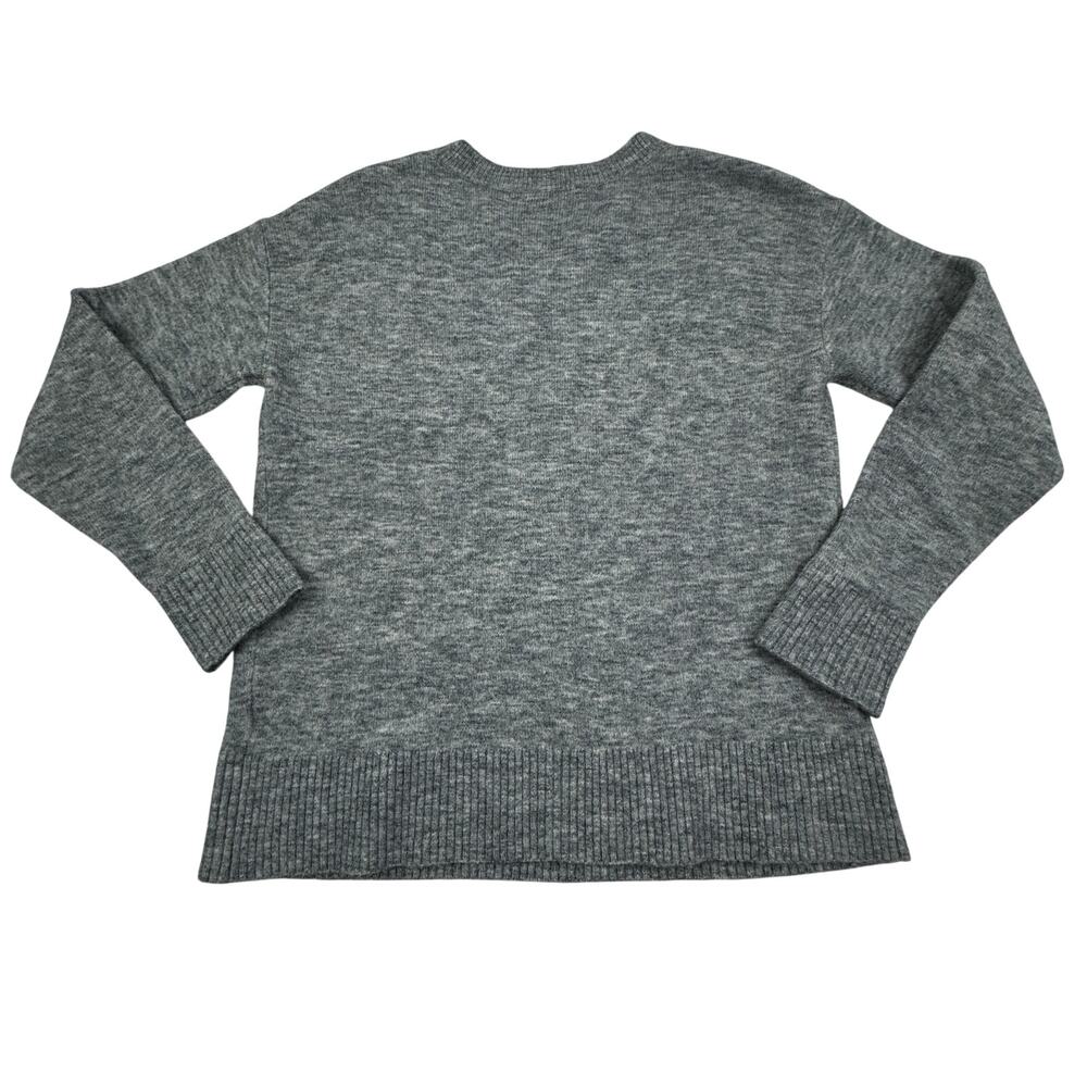 Talbots Wool Blend Soft Comfy Classy Silver Rhine… - image 5